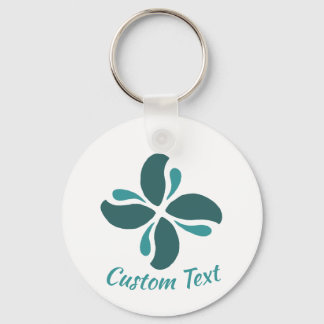 Vintage Zen Echo Cool Tide and Terracotta Nyckelring