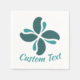 Vintage Zen Echo Cool Tide and Terracotta Pappersservett