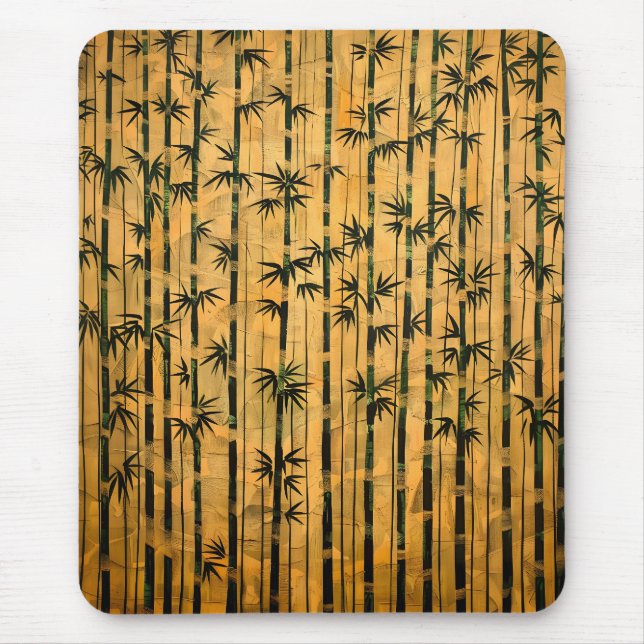 Vintage Zen Forest Bamboo Musmatta (Framsidan)
