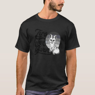 Vintage Zero Fox Given Pun Djur Luffig 3 T Shirt