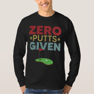 Vintage: Zero Putts har fått den berömda Fars dag T Shirt