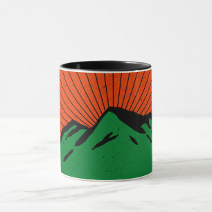 Vintage Zion National Park Utah Mountain Souvenir Mugg