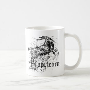 Vintage Zodiac Capricorn Kaffemugg