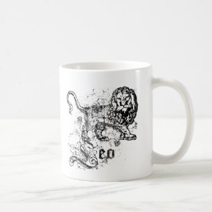 Vintage Zodiac Leo Kaffemugg
