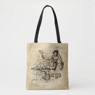Vintage Zodiac Våg Tygkasse