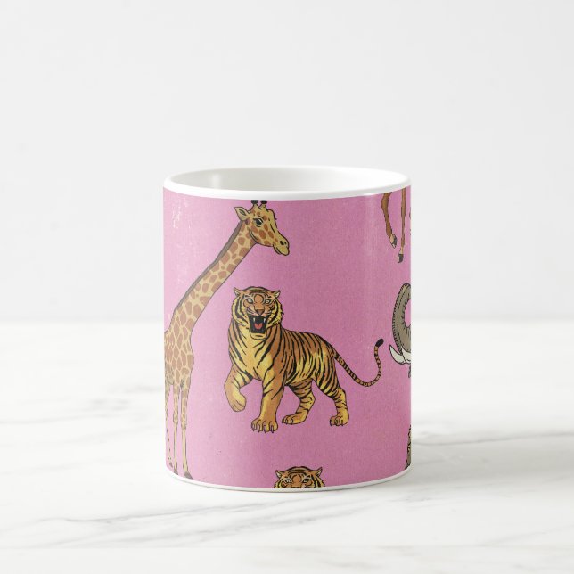 Vintage Zoo Djur Kaffemugg (Center)