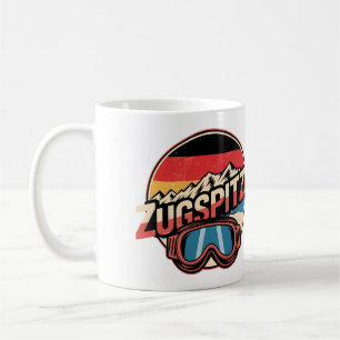 Vintage Zugspitze bayerska utomhuspresenter från n Kaffemugg