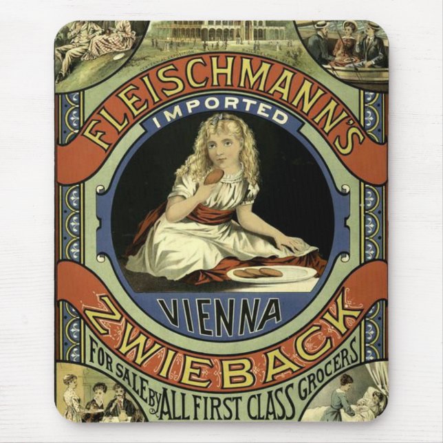 Vintage Zwieback Annons Musmatta (Framsidan)