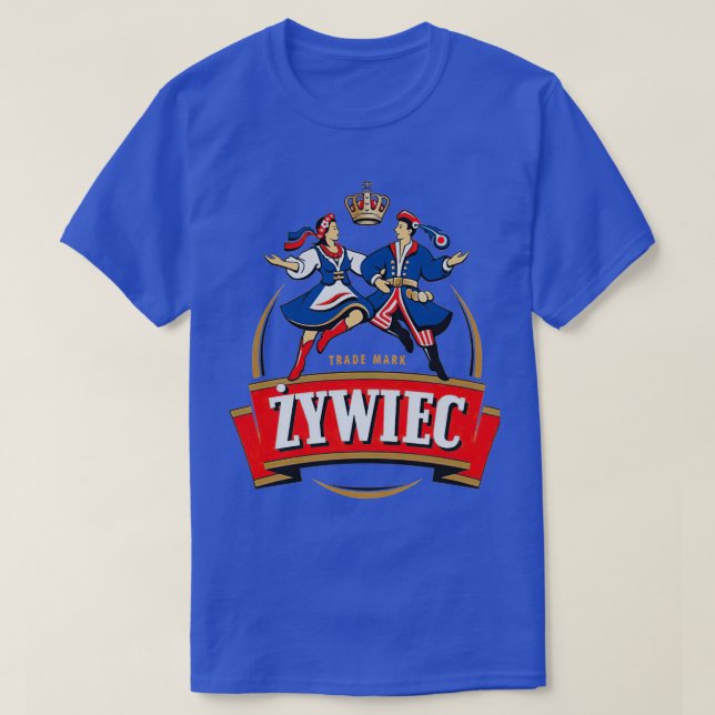 Vintage Zywiec Beer 1 T Shirt (Design framsida)