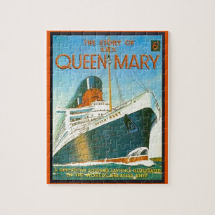 Vintageadvertizing, RMS-drottning Mary Pussel