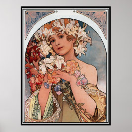 Vintageaffisch Alphonse Mucha Annons Poster