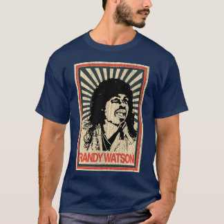 Vintageaffisch Randy Watson flicka T Shirt