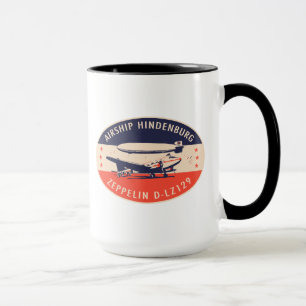 VintageAirshipHindenburg LZ129 mugg