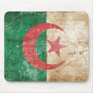 VintageAlgeriet flagga Musmatta
