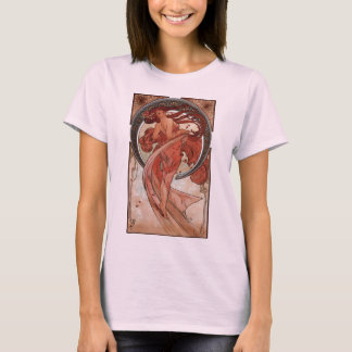 VintageAlphones Mucha dans Tee Shirt