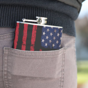 Vintageamerikanska flaggan fickplunta