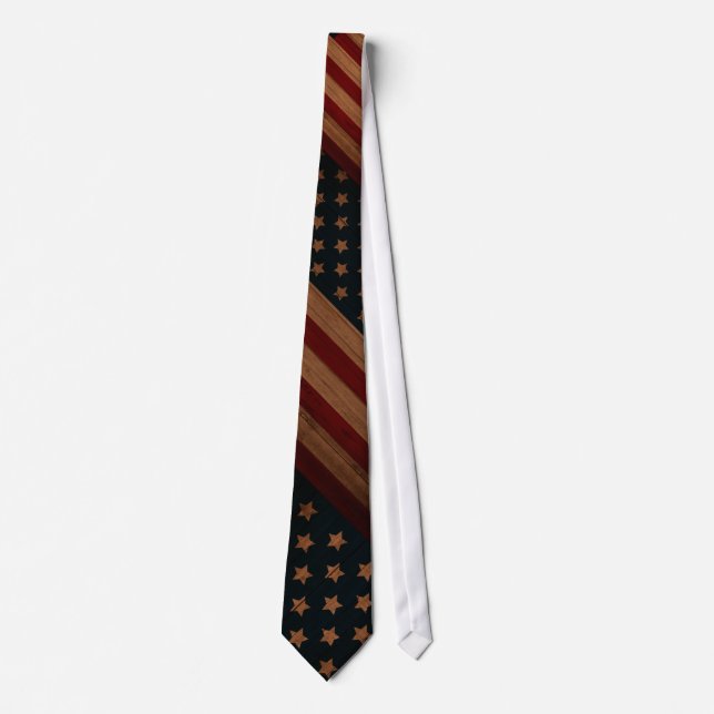 Vintageamerikanska flaggan slips (Framsida)