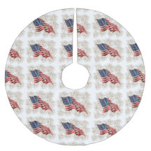 VintageamerikanUSA flagga och Juli 4th