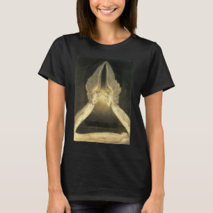Vintageänglar svävar över Jesus Kristus T Shirt