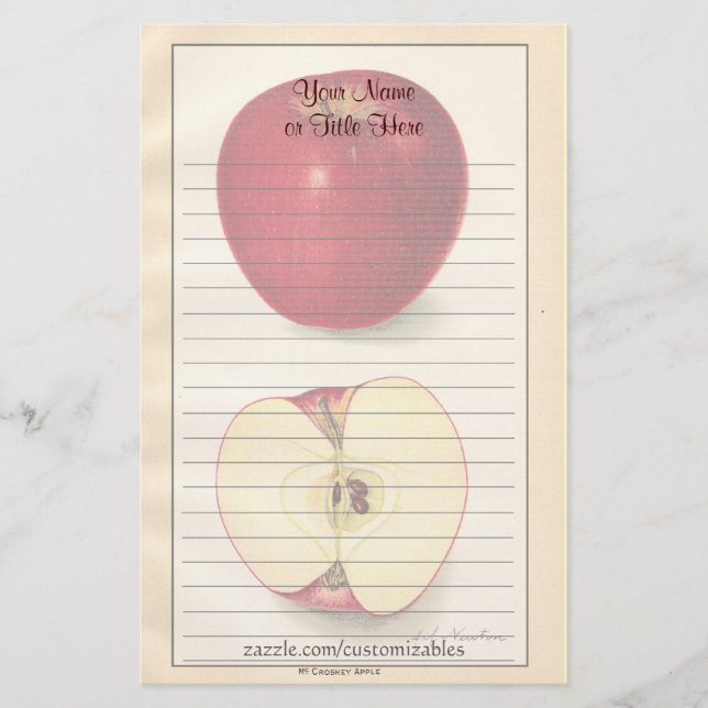 VintageApple brevpapper (Framsida)