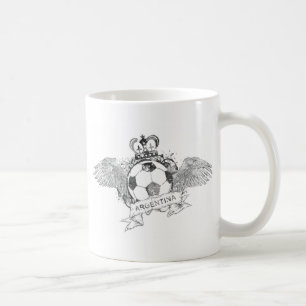 VintageArgentina fotboll Kaffemugg