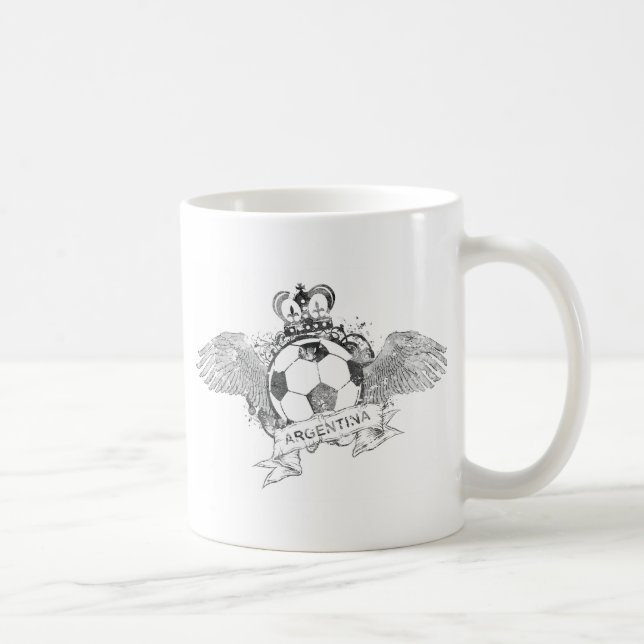 VintageArgentina fotboll Kaffemugg (Höger)