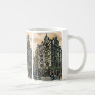 Vintagearkitektur Queens Hotel Leicester Square Kaffemugg