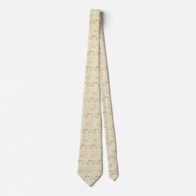 Vintagearkitektur, renässansbågeperspektiv slips (Framsida)