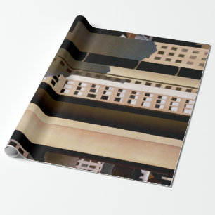 Vintagearkitektur, Skyskrapor av Sheeler, 1922 Presentpapper
