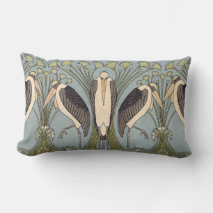 Vintageart nouveauStorks Lumbarkudde