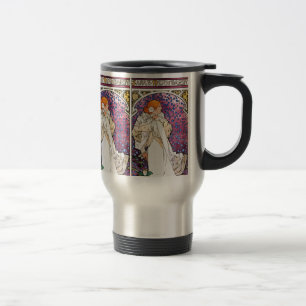 Vintageart nouveautravel mug - vid Mucha Resemugg