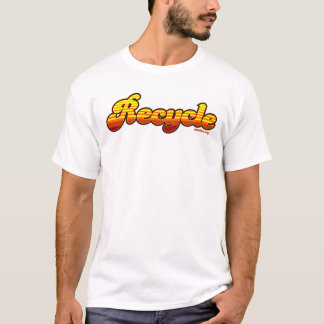 Vintageåtervinningskjorta T-shirt