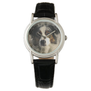 Vintageaustralian shepherdhund armbandsur