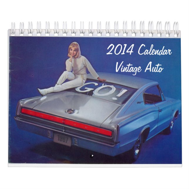Vintageautomatiskkalender 2014 kalender (Omslag)