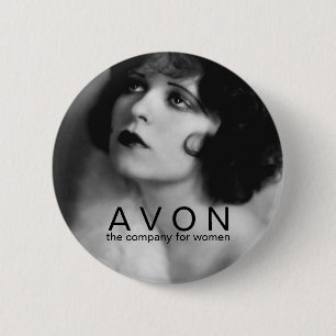 VintageAVON skönhet knäppas Knapp