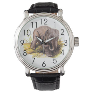 Vintagebabyelefant Armbandsur