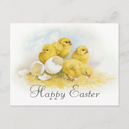 Vintagebabyhönor Helg Vykort