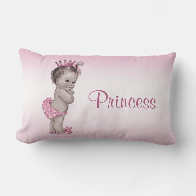 VintagebabyPrincess Rosa Lumbarkudde (Framsida)