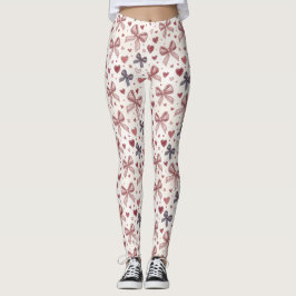 Vintagebåge & Hjärtromantiska Leggings