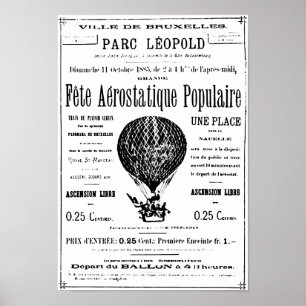 Vintageballonger Poster