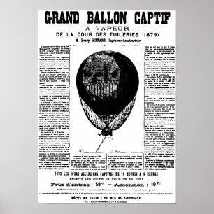 Vintageballonger Poster
