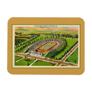 VintageBaltimore stadion Maryland Magnet