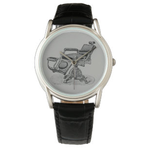 Vintagebarberarestol Armbandsur