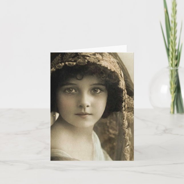 vintagebarnkort helgkort (Framsida)