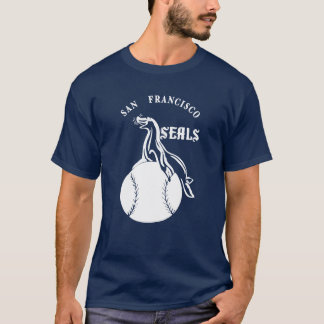 VINTAGEBASEBALL FÖRSEGLAR TRÖJA