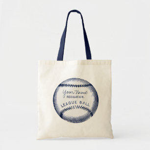 Vintagebaseball, personligboll tygkasse