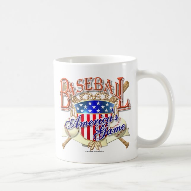Vintagebaseball USA skyddar Kaffemugg (Höger)