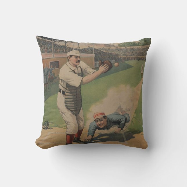 Vintagebaseballamerikanen MoJo kudder Kudde (Framsida)