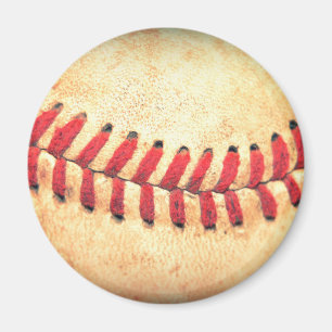 Vintagebaseballboll Magnet