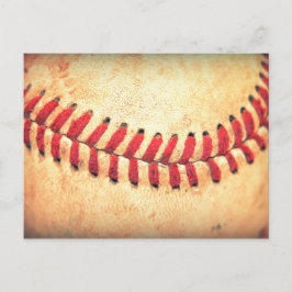 Vintagebaseballboll Vykort